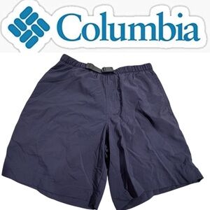 NWT, Small Columbia Men's Dark Blue Athletic Shorts
